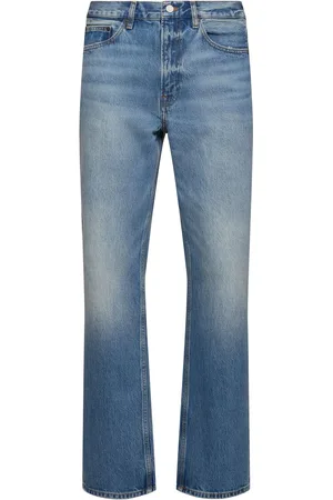 Frame Jeans De Denim De Algodón