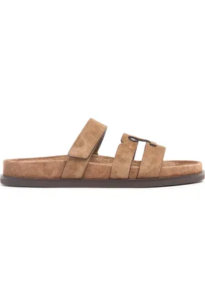 Tory Burch Sandalias Planas De Ante 10mm