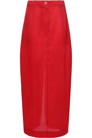 Khaite Falda Maxi De Seda