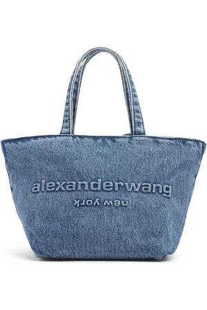 Alexander Wang Bolso Tote Pequeño Punch De Denim