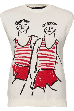 Msgm Algodón Jersey Superior