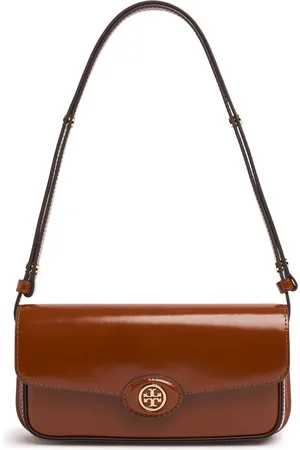 Tory Burch Bolso E/w Robinson De Piel Cepillada