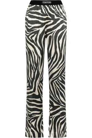 Tom Ford Pantalones De Pijama De Satén De Seda