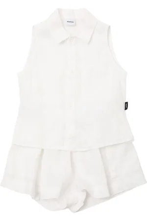 Aspesi Camisa Y Shorts De Lino