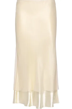 Khaite Falda Midi De Viscosa