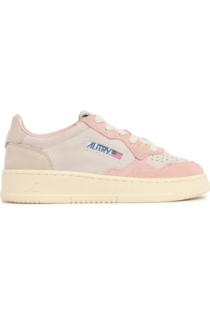 Autry Sneakers Kidstripes De Piel Con Cordones
