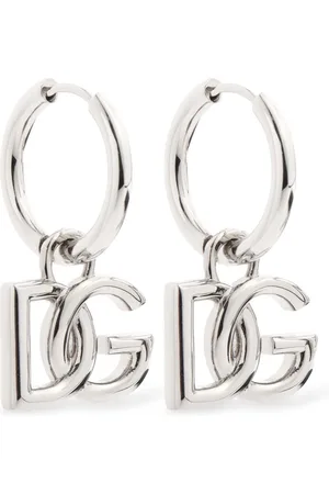 Dolce & Gabbana Pendientes De Aro Con Logo
