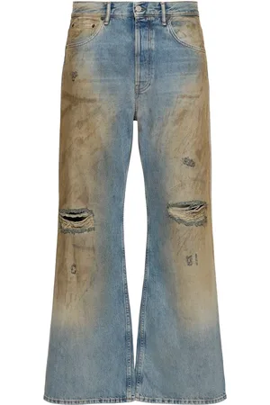 Acne Studios Jeans De Denim De Algodón