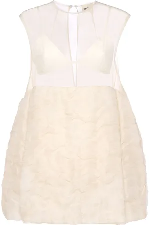 Khaite Vestido Corto De Lino