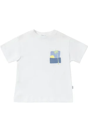 Il gufo Camiseta De Algodón Jersey