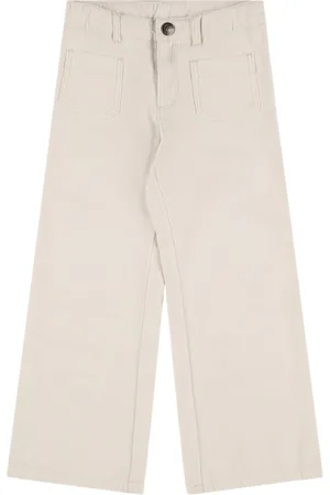 BONPOINT Pantalones De Denim De Algodón