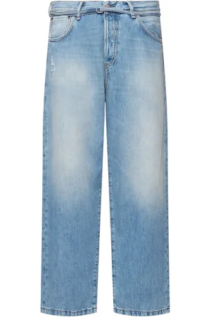 Acne Studios Jeans Anchos De Denim