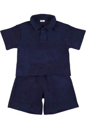 Il gufo Camiseta Y Shorts De Rizo De Algodón