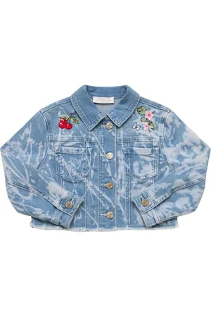 MONNALISA Chaqueta De Denim De Algodón