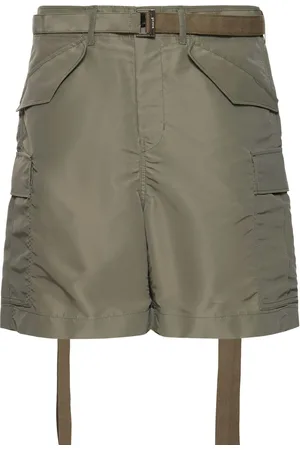 SACAI Shorts De Sarga De Nylon