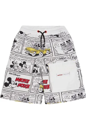 Marc Jacobs Shorts De Algodón De Lona Estampado