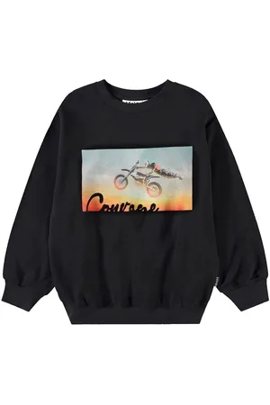 Molo Sudadera De Algodón Orgánico Estampada