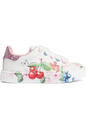 MONNALISA Sneakers De Piel Estampada