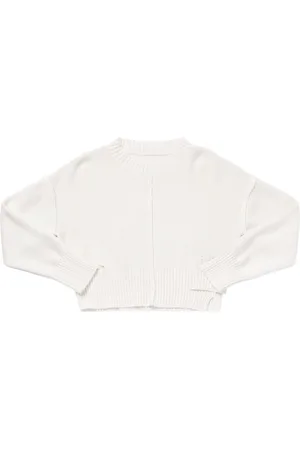 Maison Margiela Suéter De Punto De Algodón