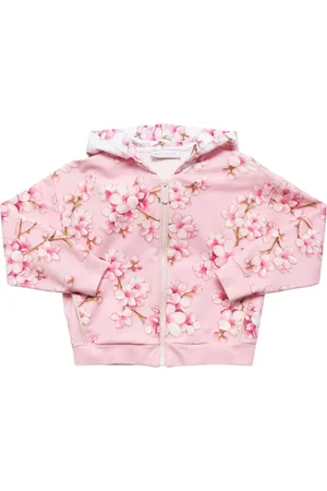 MONNALISA Sudadera De Mezcla De Algodón Con Capucha