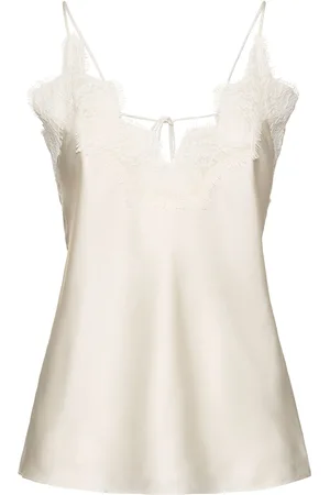 Rohe Top Lencero De Encaje De Seda