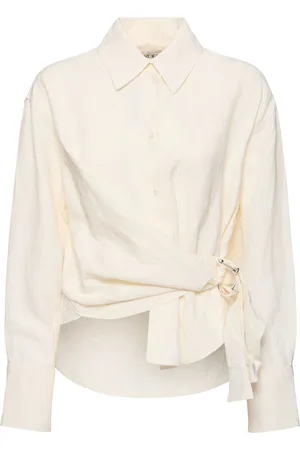 J.W.Anderson Camisa De Viscosa Y Lino