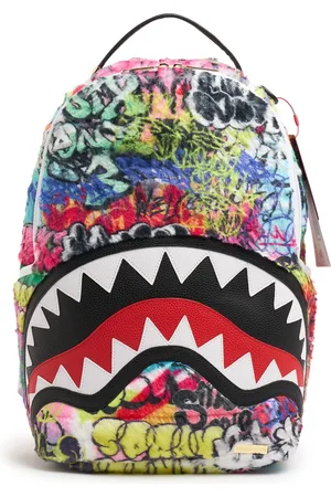 Sprayground Mochila Graffiti De Pelo Sintético