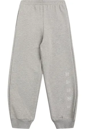 Marni Pantalones Deportivos De Algodón Con Logo