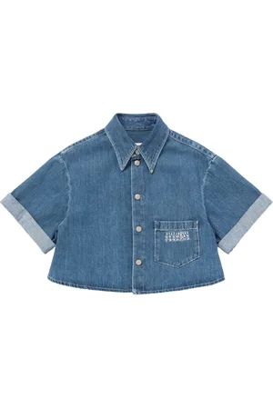 Maison Margiela Camisa Corta De Denim