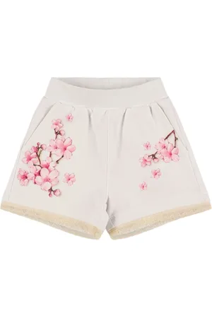 MONNALISA Shorts Deportivos De Algodón Estampado