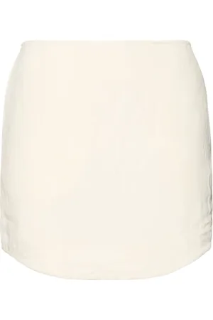J.W.Anderson Minifalda De Viscosa Y Lino