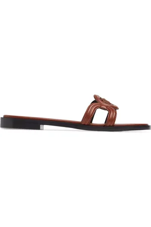 VERSACE Mules De Piel 10mm