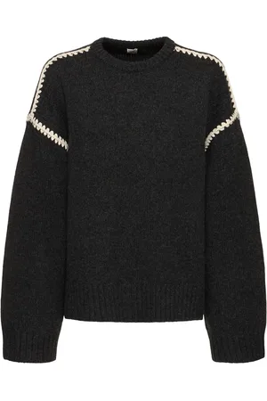 Totême Suéter De Punto De Lana Y Cashmere