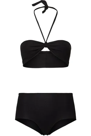 ISOLE & VULCANI Bikini De Jersey De Algodón Sin Costuras