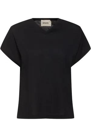 Khaite Camiseta De Jersey De Algodón