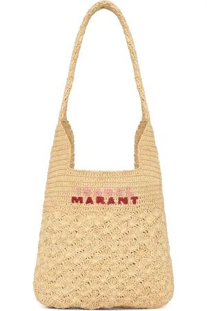Isabel Marant Bolso Tote Pequeño Praia De Rafia