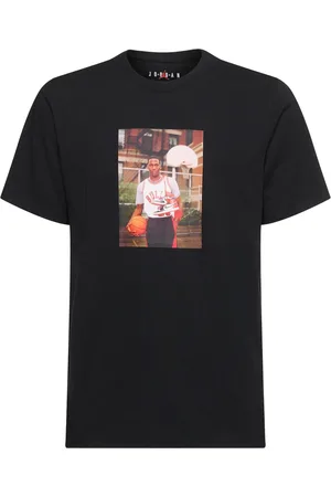 Jordan Camiseta De Algodón Estampada