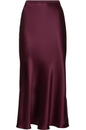 ANINE BING Falda Maxi De Seda