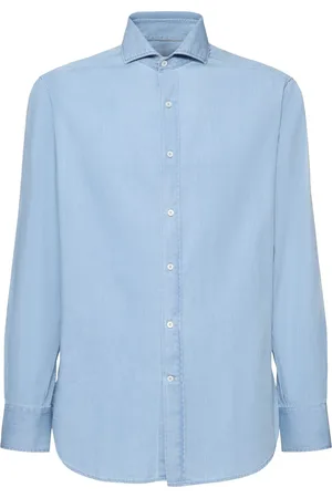 Brunello Cucinelli Camisa De De Algodón