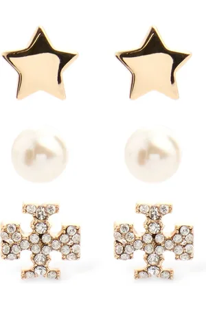 Tory Burch Set De 3 Pendientes