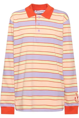 J.W.Anderson Polo De Algodón Con Manga Larga