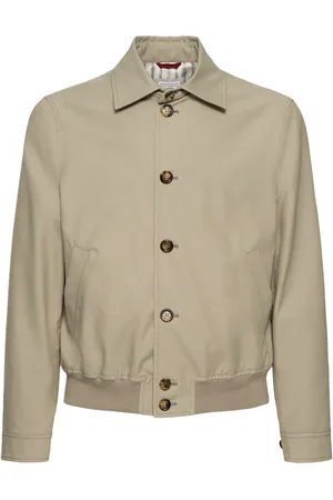 Brunello Cucinelli Chaqueta De Algodón Y Nylon