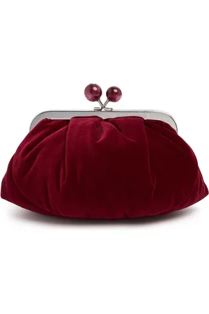 Max Mara Clutch Vespa De Terciopelo