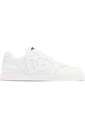 Dolce & Gabbana Sneakers De Piel Con Cordones