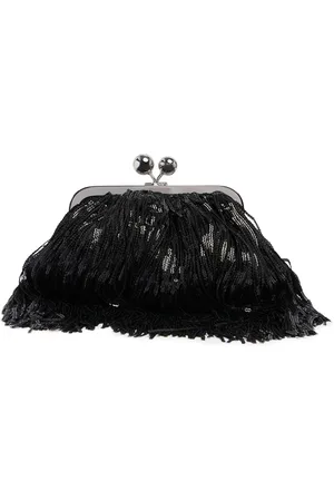 Max Mara Clutch Flou De Satén