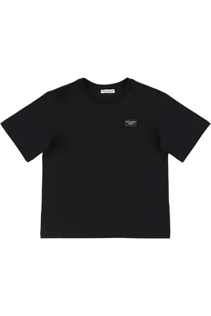Dolce & Gabbana Camiseta De Jersey De Algodón Con Logo