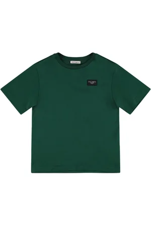 Dolce & Gabbana Camiseta De Jersey De Algodón Con Logo