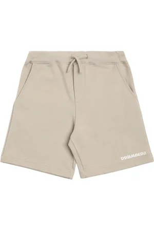 Dsquared2 Shorts Deportivos De Algodón Estampados