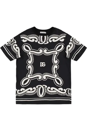 Dolce & Gabbana Camiseta De Jersey De Algodón Estampada