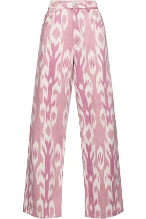 Marant Etoile Jeans Anchos De Denim